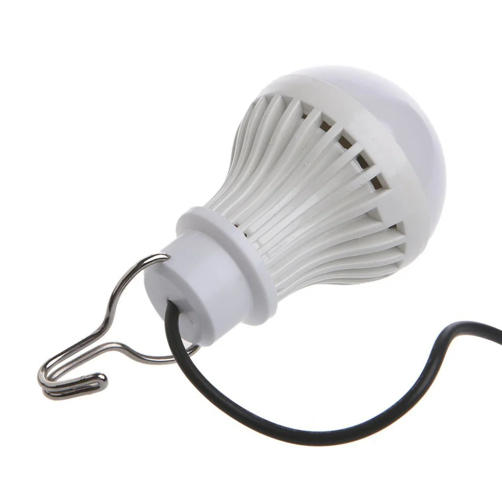 

5W Touch Sensitive LED Bulb USB Rechargeable with Long Cable for Indoor Outdoor Portable Light Source Warm White