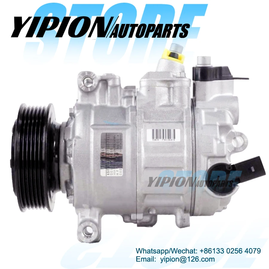 6SEU14C Auto AC Compressor For VW AMAROK TRANSPORTER MULTIVAN 2.0 TDI 7E0820803H 7E0820803J 7E0820803J  447150-2601 447150-2603