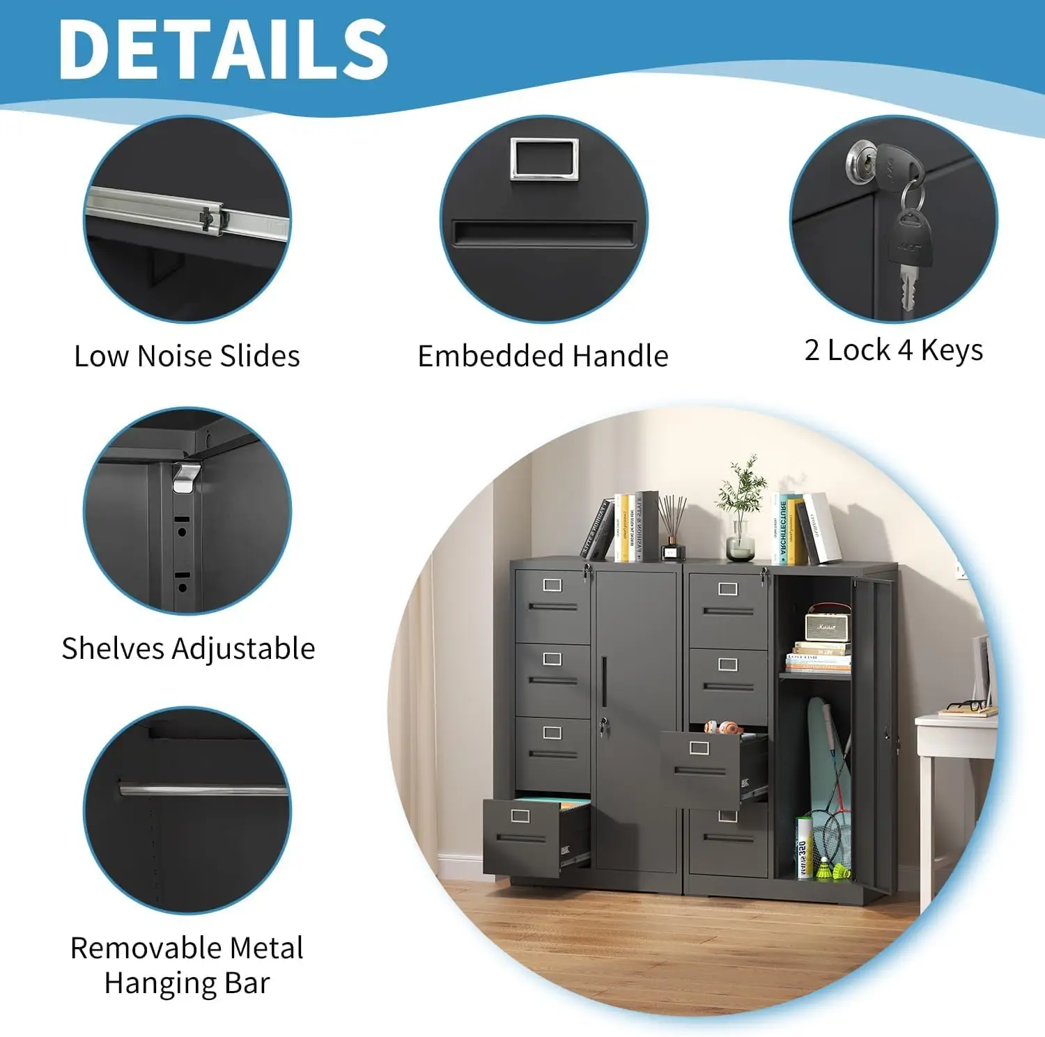 Thumbnail 4 - #13 Best Metal Filing Cabinets to Buy In 2026