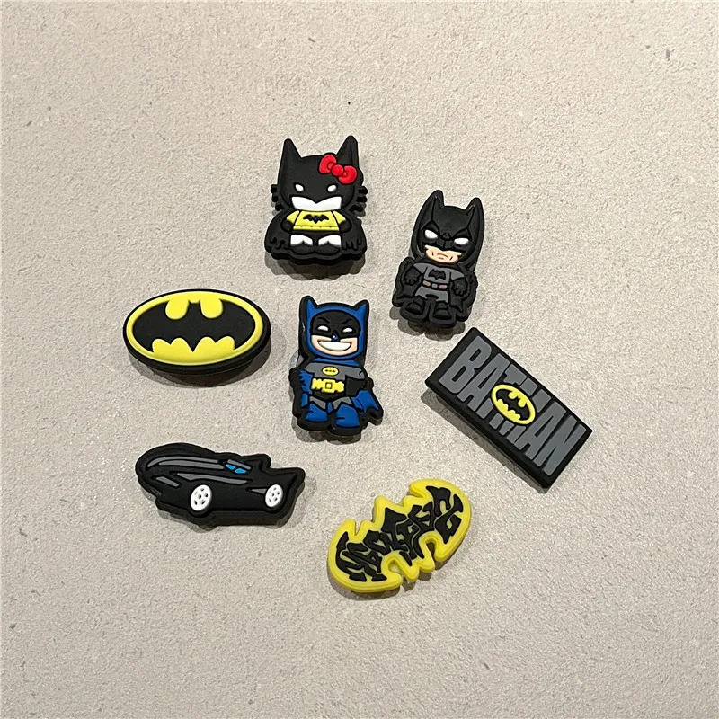 Funny Batmobile Bat Clogs Holes DIY Phone Case for iPhone 11 12 13 14 15 Pro Max Plus X XS XR mini B-Batman Cave Shoes Cover