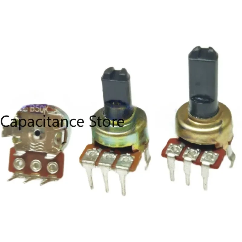 

5PCS High-quality 121 computer speaker radio DVD recorder power amplifier volume potentiometer single pin B50K