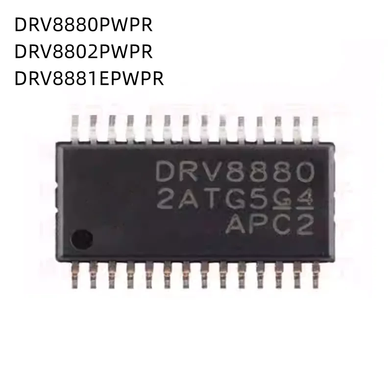 10Pcs/Lot DRV8880 DRV8802 DRV8881E DRV8880PWPR DRV8802PWPR DRV8881EPWPR HTSSOP28 New Original Chip