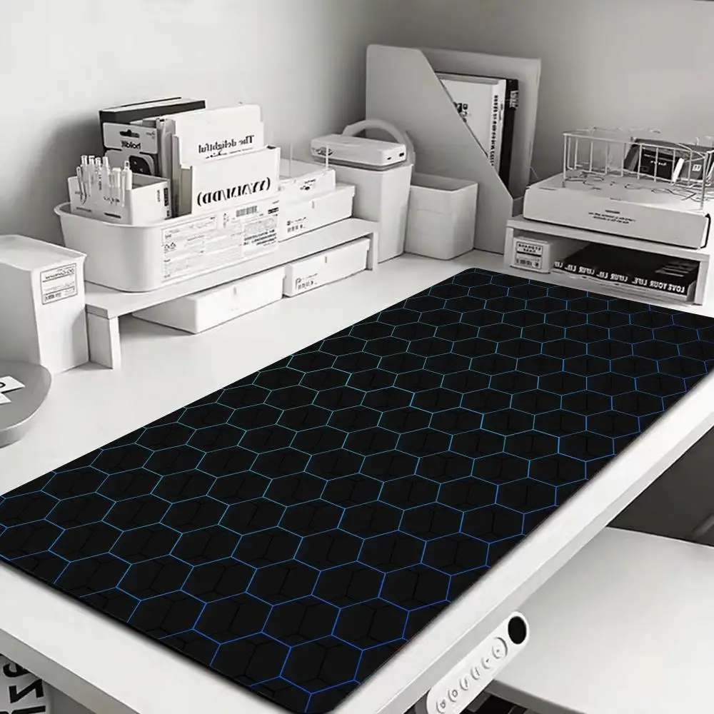 Honeycomb grid design Mouse Pad Large carpet XL flash-sale Gaming Rubber Lock mini PC Desk Mat laptop Computer Gamer work office