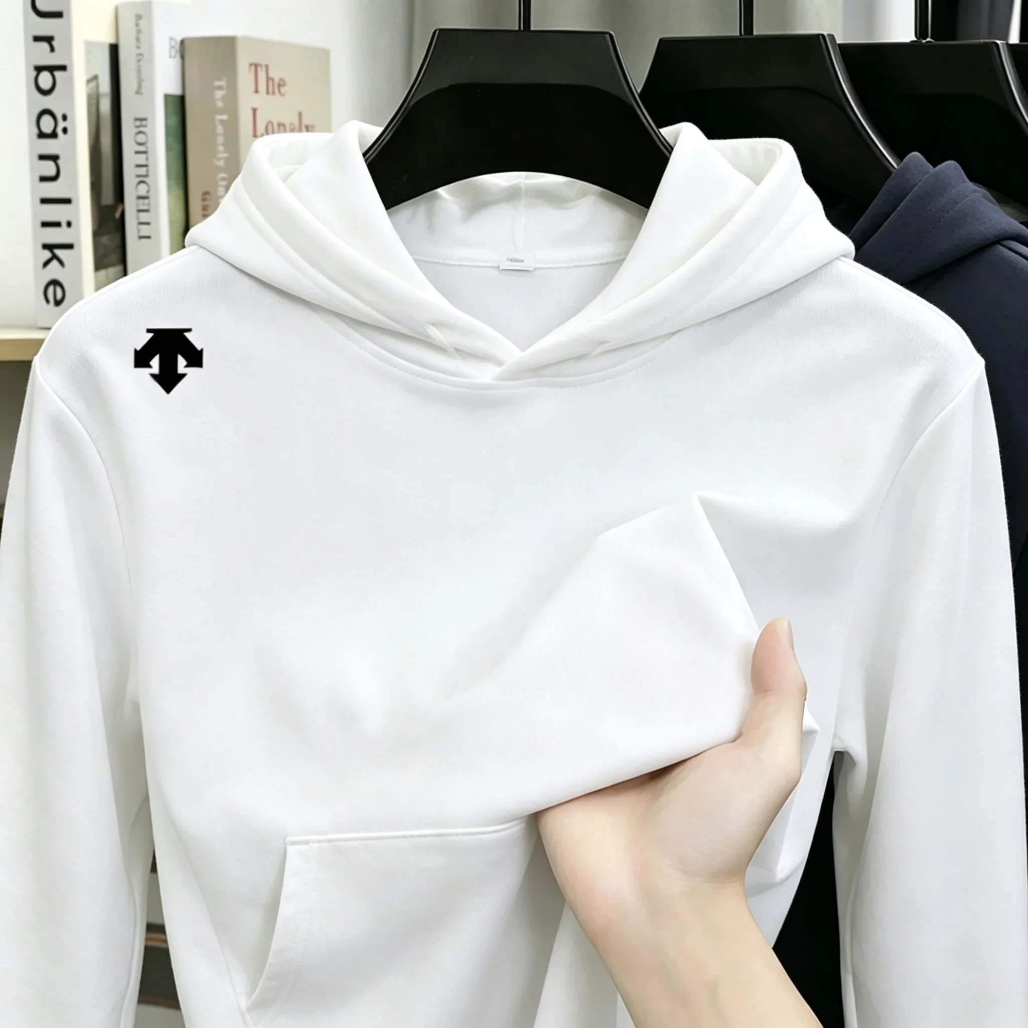 2026 New Men's Embroidered Sweatshirt - Fashionable Sports Top - Comfortable and Casual High-End Sweatshirt men clothing