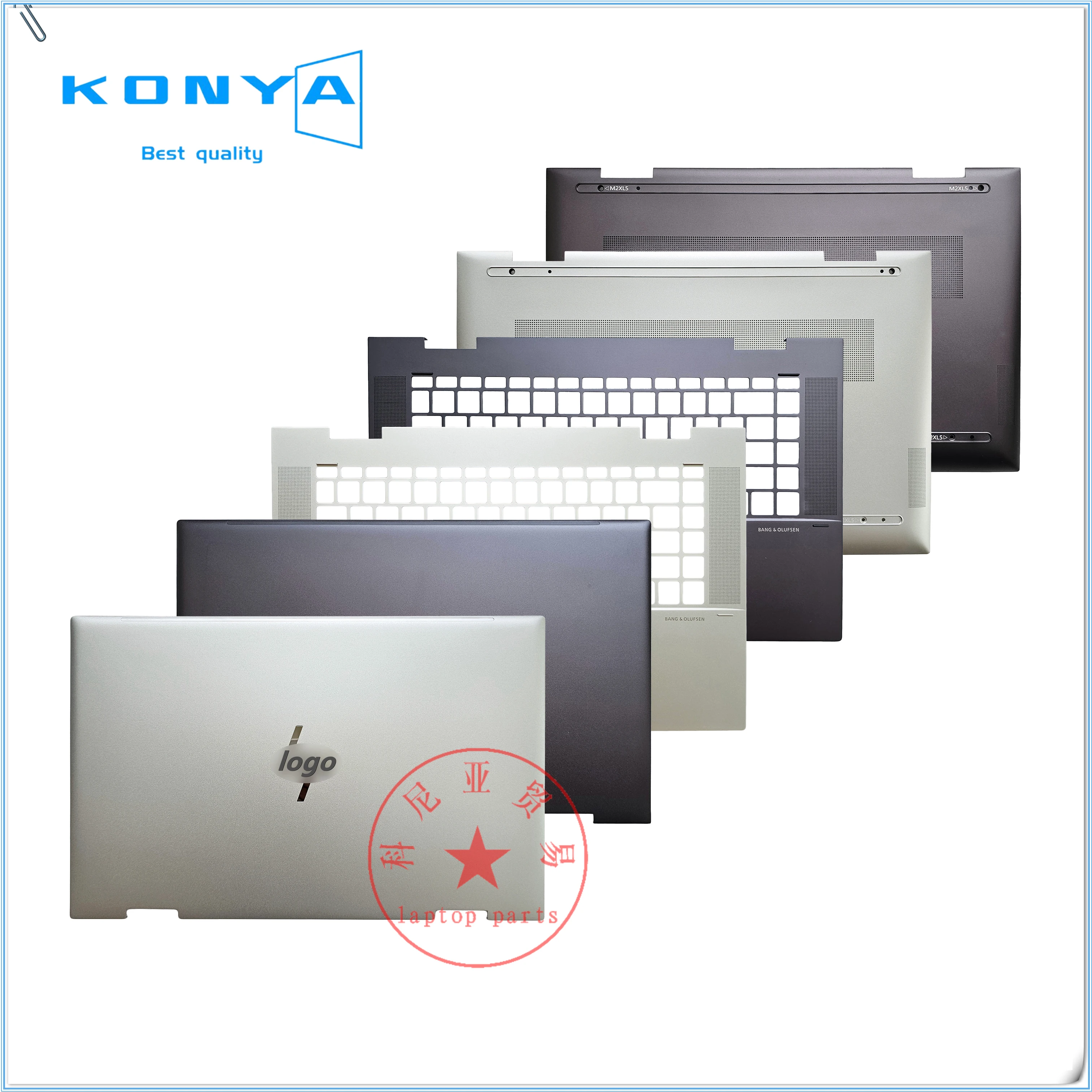 

New Original For HP ENVY X360 15-ES 15-EU TPN-W149 W150 Series Laptop LCD Back Cover/ Front Bezel/Palmrest/Bottom Case