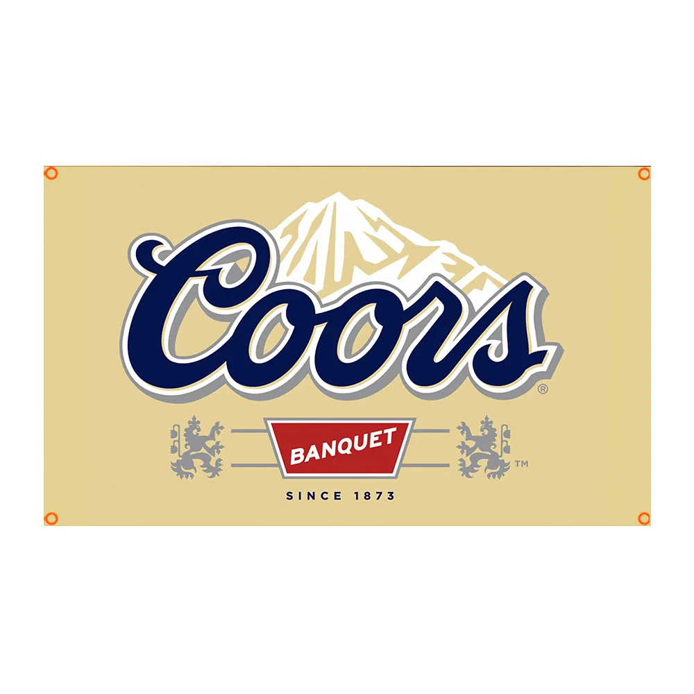 علم مأدبة C-coors الرائع مقاس 3 × 5 أقدام مناسب للسفر والتجمعات وعرض الأعلام أثناء القيادة في الميدان