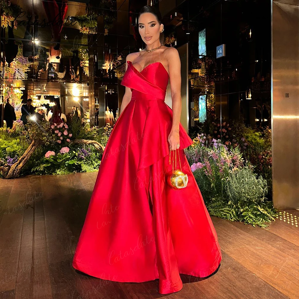 Catasdate Off Shoulder Evening Dress Long Wedding Party Dress for Women Formal Prom Gowns 2024 vestidos de fiesta