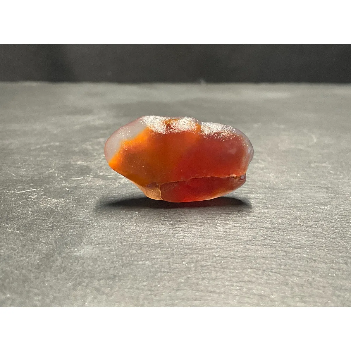Authentic Stone Candy Agate,Glass Vial Set, 10-15mm Natural Unpolished, Pocket Stone, Home Decor Collection.Candy Agate