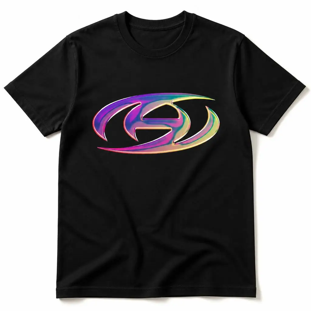 Ateezs Chromatic Logo Men Retro T Shirt 100% Cotton Clothing Fun Short Sleeve Tee Gift T-Shirts