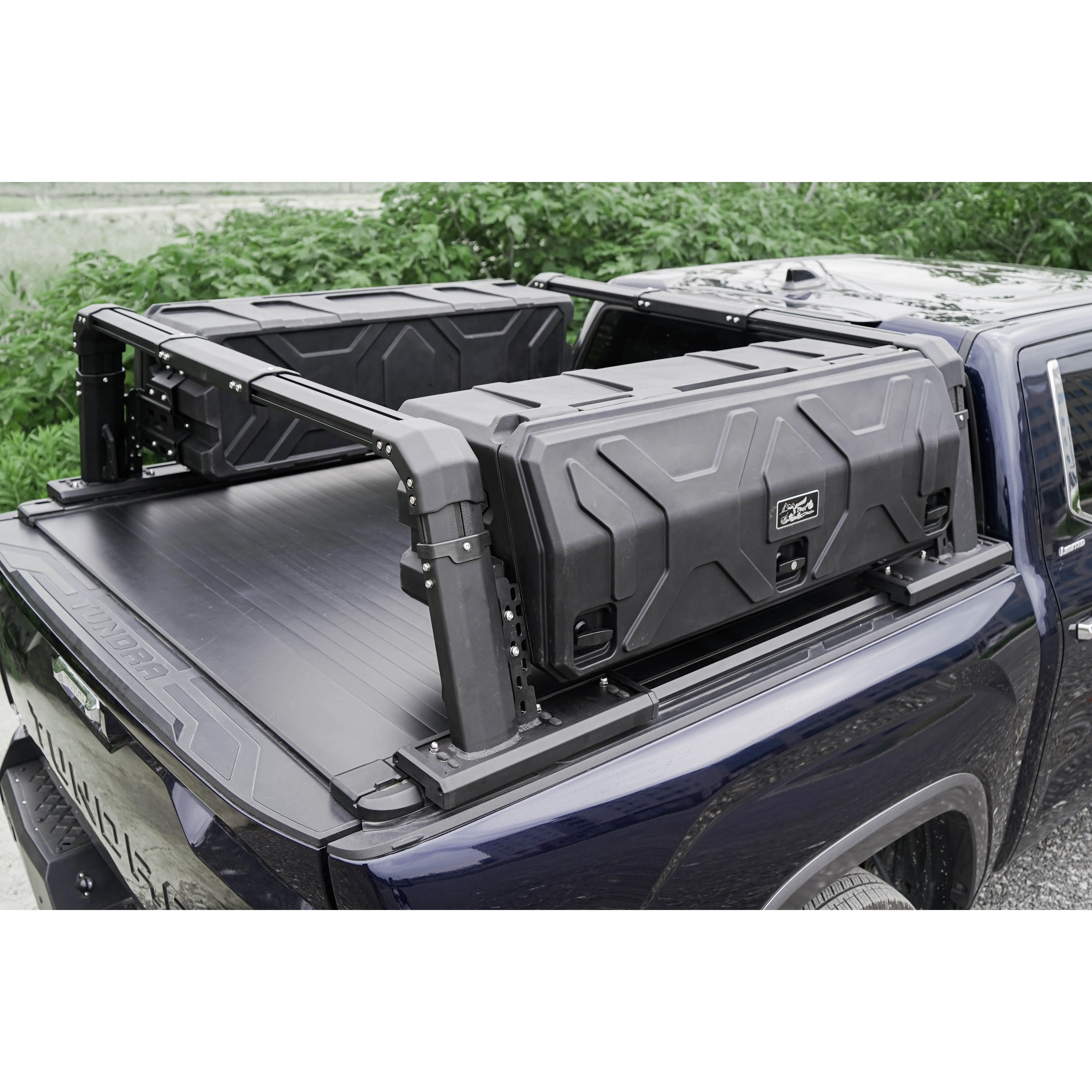 High quality aluminum alloy roll bar for jeep gladiator pick-up-can install side storage box,side beams,expand tool boards