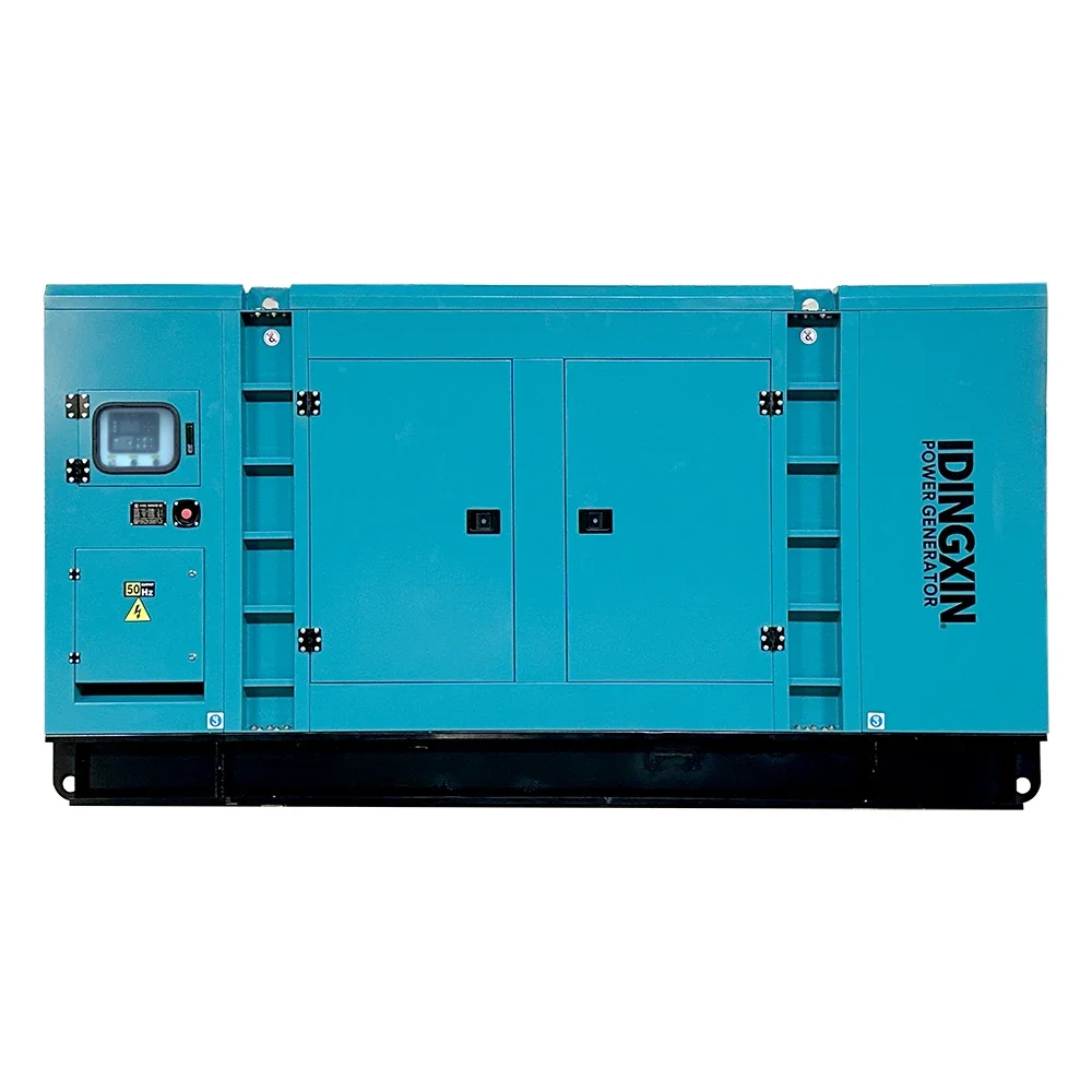 مولدات الديزل الكهربائية المولودة 30kw50kva 100kva 120kva 150kw مجموعة المولدات الصامتة للغاية