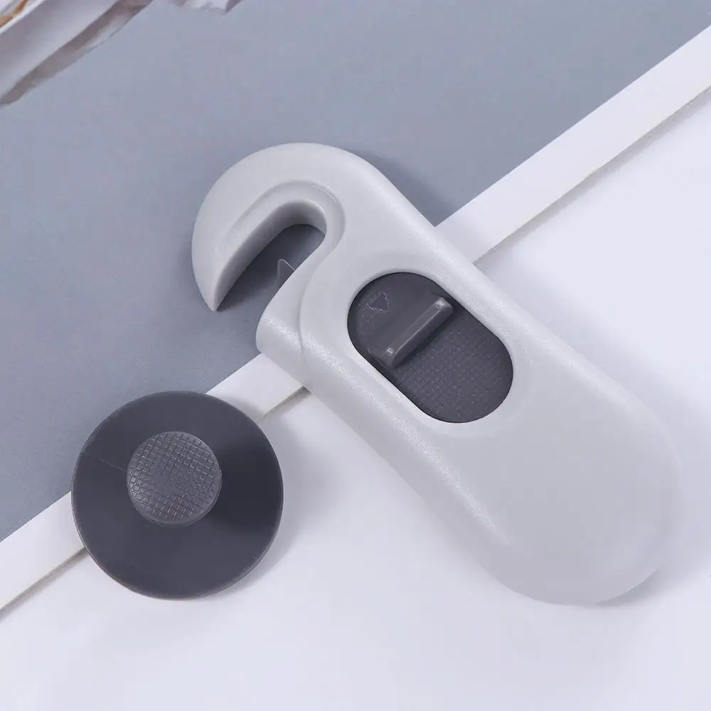 Drawer Lock Punch-free ABS Plastic Refrigerator Door Lock Anti-Pinch Hand Door Lock Storage Cabinet Door Lock Baby Safety Lock