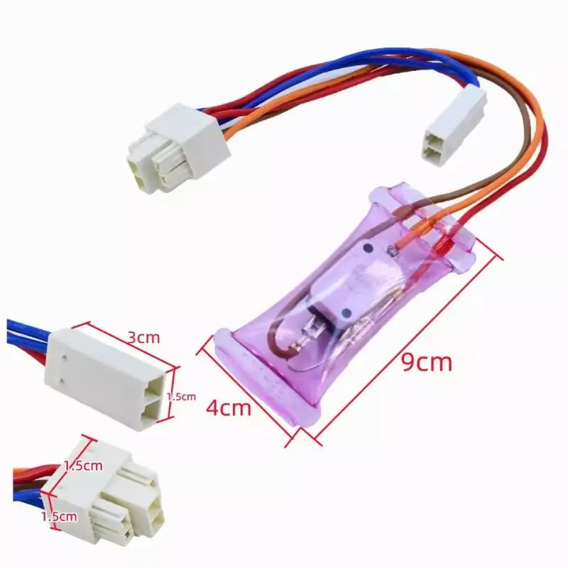 Refrigerator Bimetal Defrost Thermostat AC250V 10A N12-5 Reliable Temperature Control for Appliance Cooling