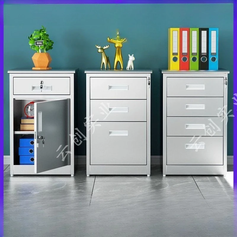 Stainless Steel File Cabinet Balcony Storage Tools Under Table Activities