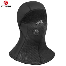 X-TIGER Winter Cycling Mask Fleece Thermal Keep Warm Windproof Ski Mask Fishing Skiing Hat Cycling Bicycle Training Face Mask