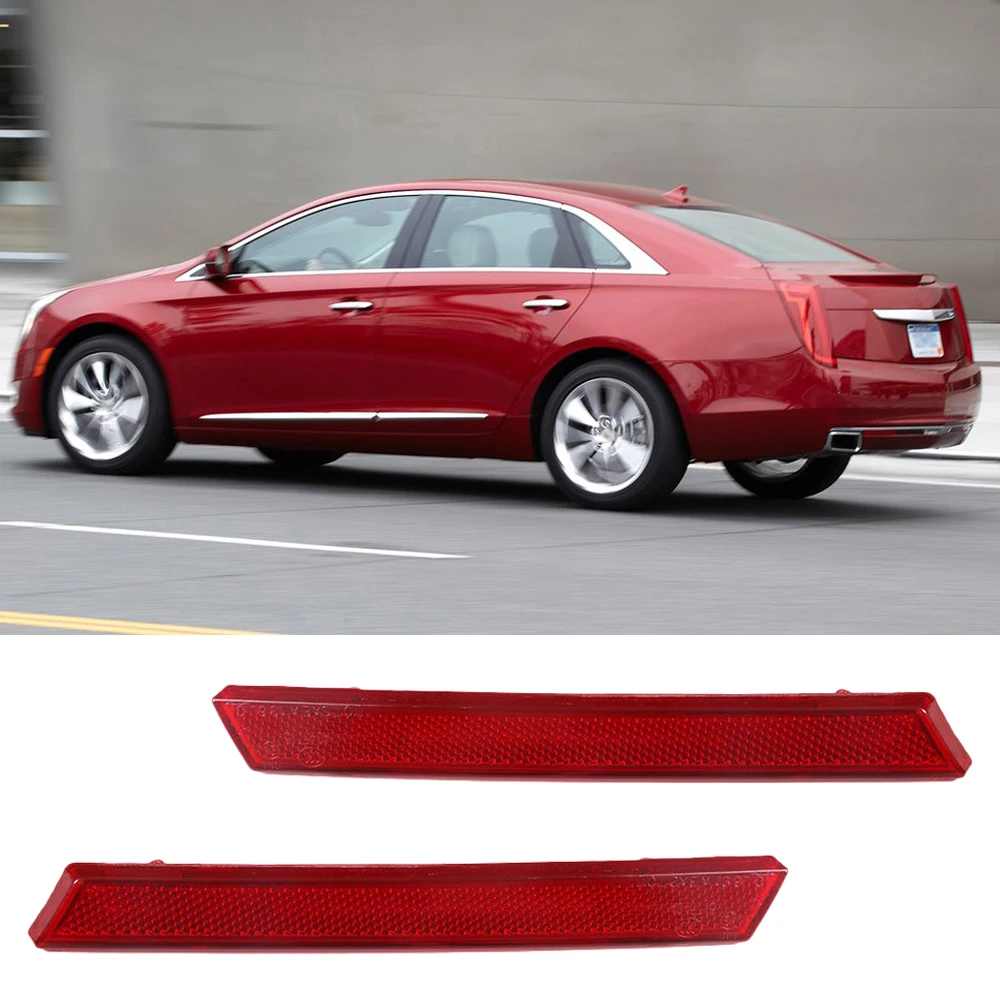 For Cadillac XTS 2013 2014 2015 2016 2017 Car Rear Bumper Reflector 20874085, 20874084 Car Accessories