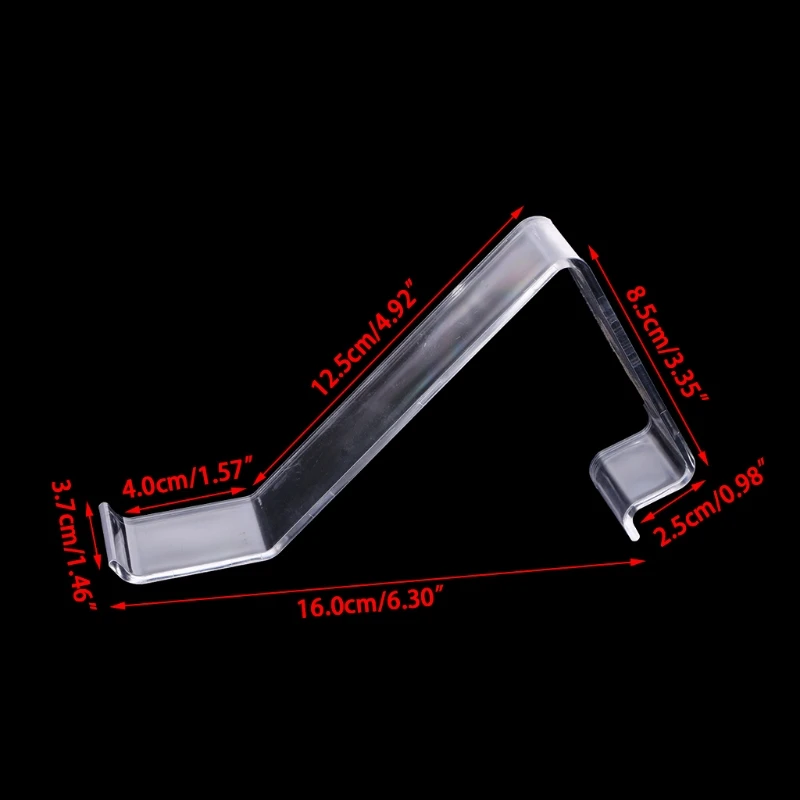 L Shaped Shoe Tray Retail Store Shopping Mall Window Countertop Storage