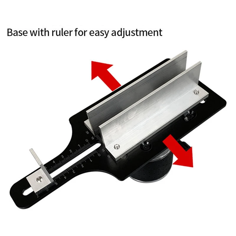 Slot Moulds For Woodworking, Wood Milling Groove Locator, Multi-Functional Woodworking Trimming Machine, Router Guides