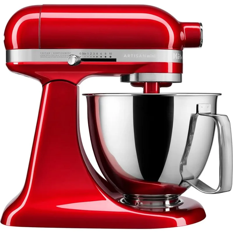 Artisan Mini 3.5 Quart Tilt-Head Stand Mixer, KSM3316X, Candy Apple Red