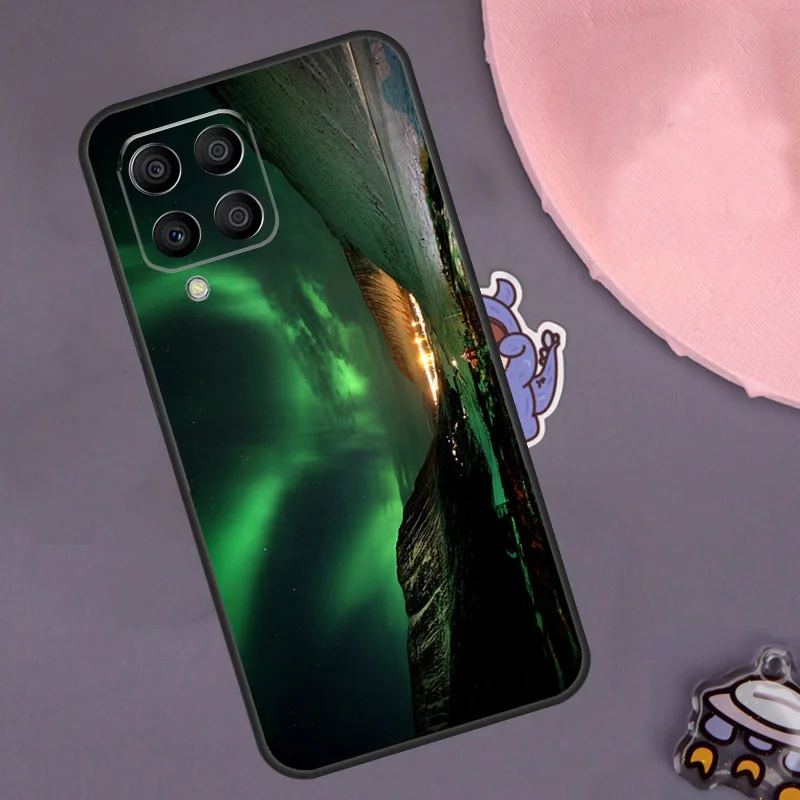 Northern Lights Sky Case For Samsung Galaxy M23 M33 M53 M13 M12 M32 M52 M55 M14 M34 M54 M20 M51 M21 M30s M31s