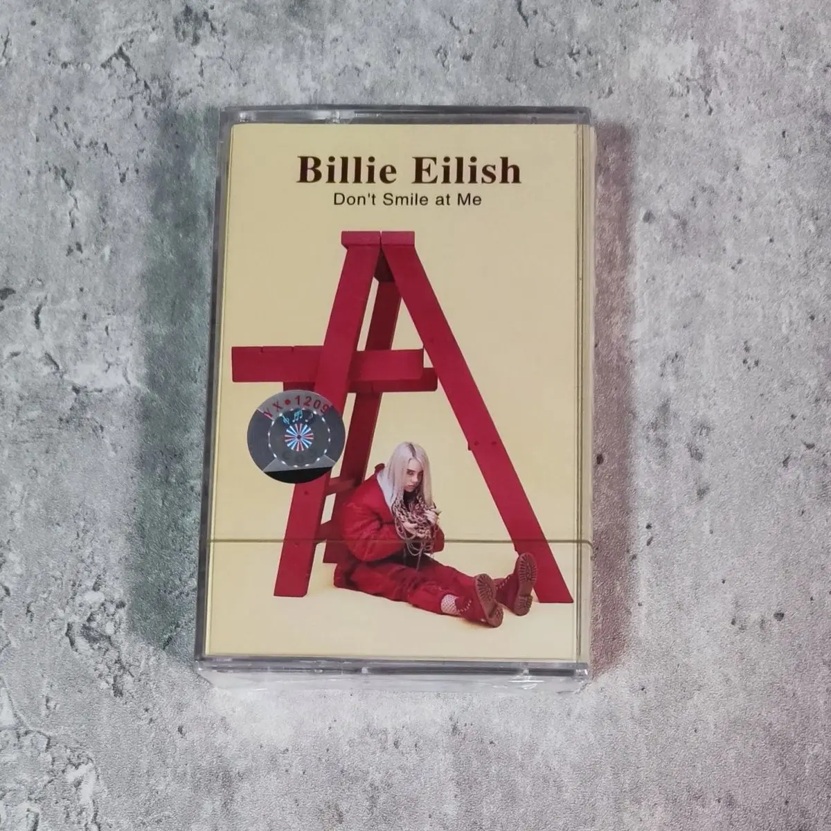Billie Eilish Special Edition Orange Color Cassette Music Tape Brand New Unopened With Lyrics Booklet Collectors