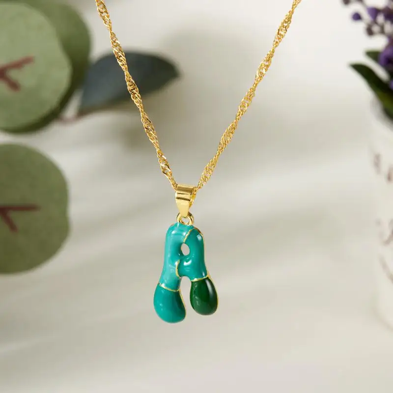 القلائد الملونة الدوبامين رسالة للنساء موضة المختنق سحر الرقبة ديكور بوهو مجوهرات هدية