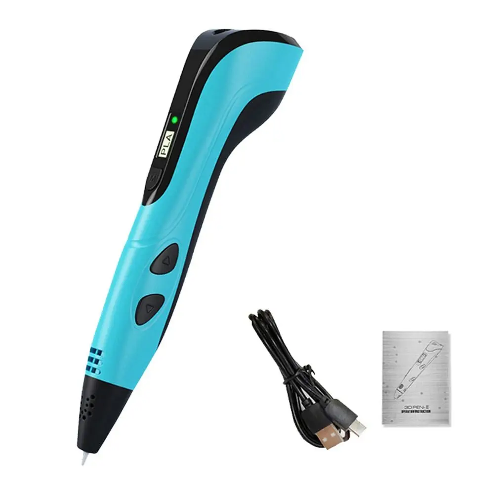 

Художественное ремесло DIY подарки PLA нить печать карандаш с ЖК-экраном художественный принтер 3D печатная ручка принадлежности для рисования 3D ручки