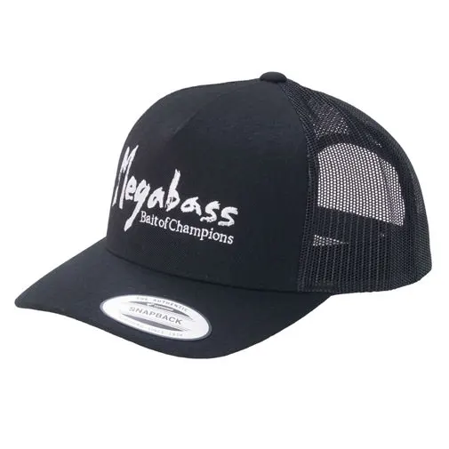 2023 MEGABASS Hat Duck Tongue Flat-tongued Hat Brim Without Top with Mesh Cap Baseball Cap Fishing Cap Adjustable Size.