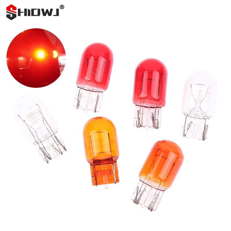 

T20 7440 7443 WY21W W21W Car Halogen Bulbs 7443 W21/5W T20 Super Bright Backup Reversing Light Car Turn Signal Lamp 12V