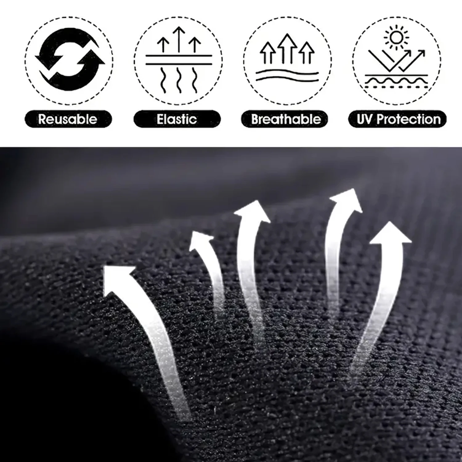 プロのアンチUV保護手袋,指の手袋,ミトン,ストレッチ,保護,手,マニキュア,家庭,屋外