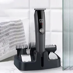 Youpin Hair Clippers for Men Professional Barber Clippers and Trimmer Set Cordless Hair Clippers for Barbers Haircut Kit
