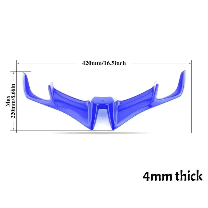 Front Fairing Wing Winglet Trim Motorcycle Cover Guard ABS For YAMAHA R15 V3 2017 2018 2019 2020 2021