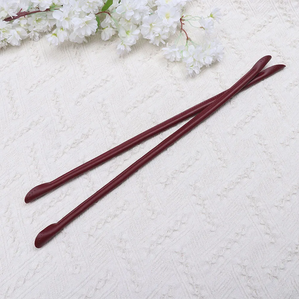 

1Pcs 40cm Bright Color Tote Bag Handle Strap Thick Cowhide Replacement Sewing Handbag Belt Bag Strap Handbag Belt