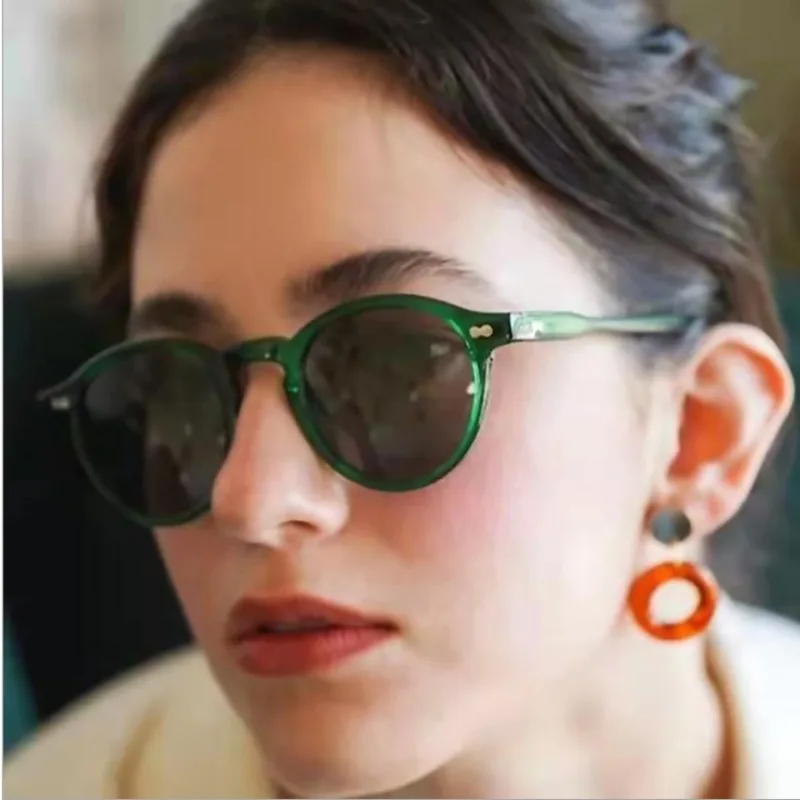 Retro Round Sunglas…