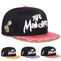 Unisex THE MUNCHIES Embroidery Hip-hop Hats Spring Autumn Outdoor Adjustable Casual Baseball Caps Sunscreen Hat
