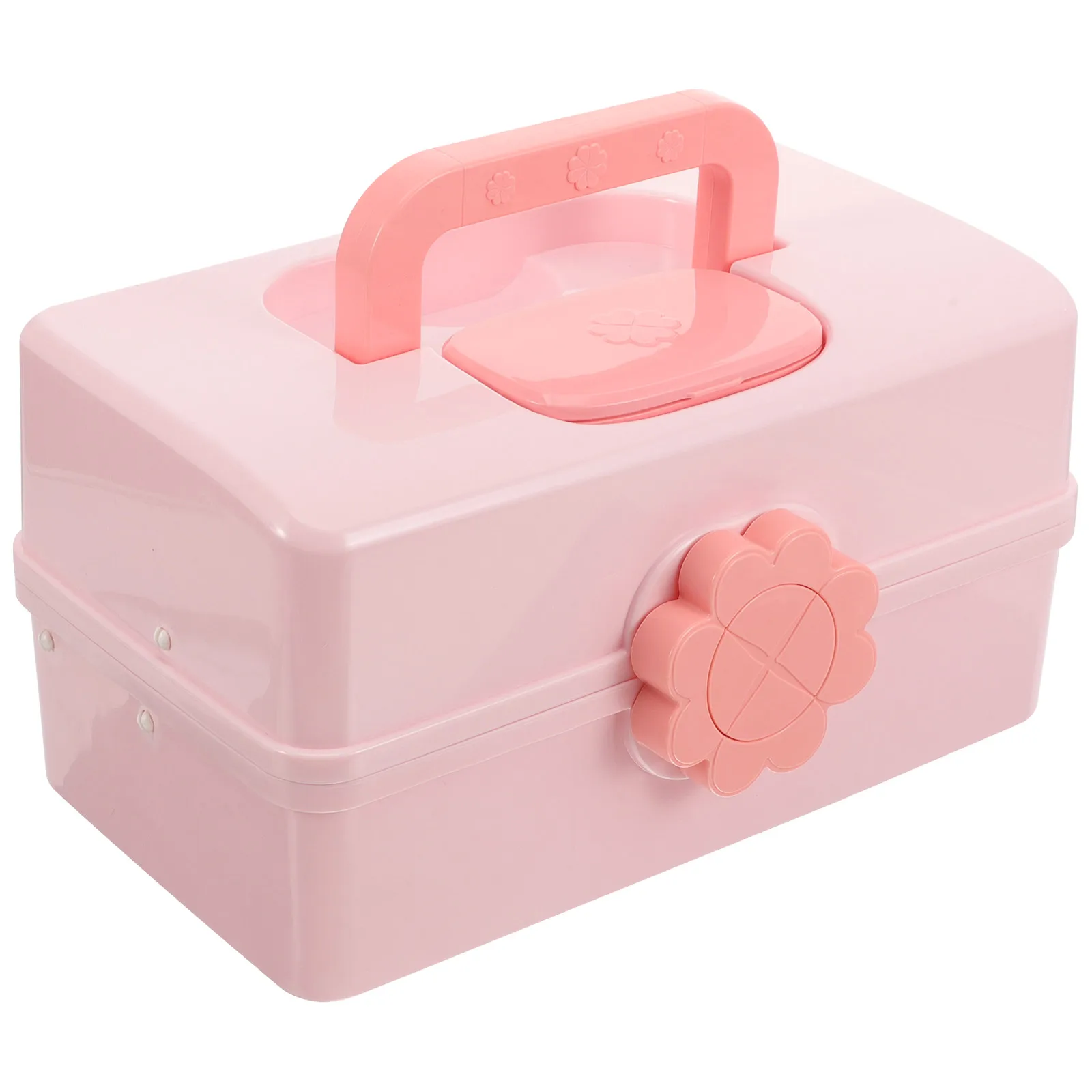 

Hair Accessories Organizer Box Medium Size Storage Container for Hairpins Clips Rubber Bands Jewelry Holder Portable