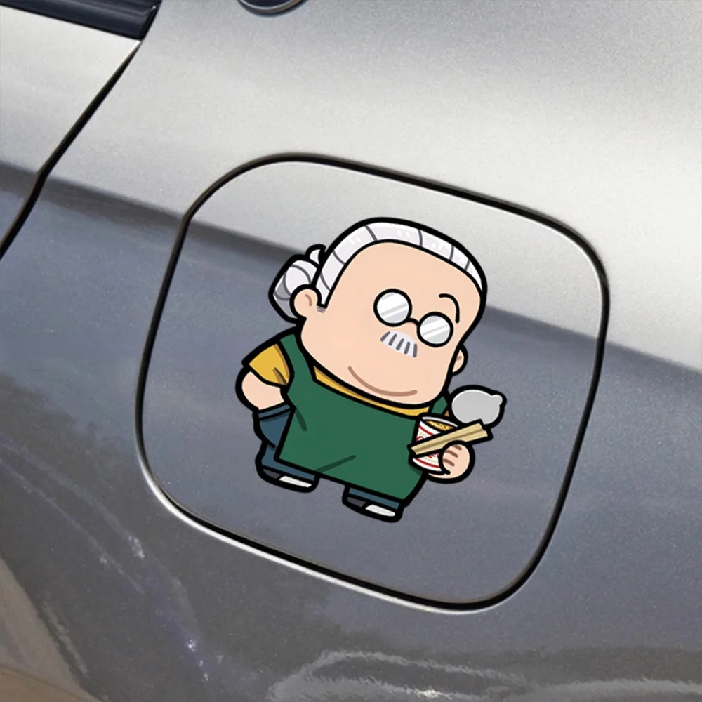Personalized Car Stickers For Cute Cartoon Characters Japanese Anime Sakamoto Days,Auto Body Trunk Moto Bumper Waterproof Decals
