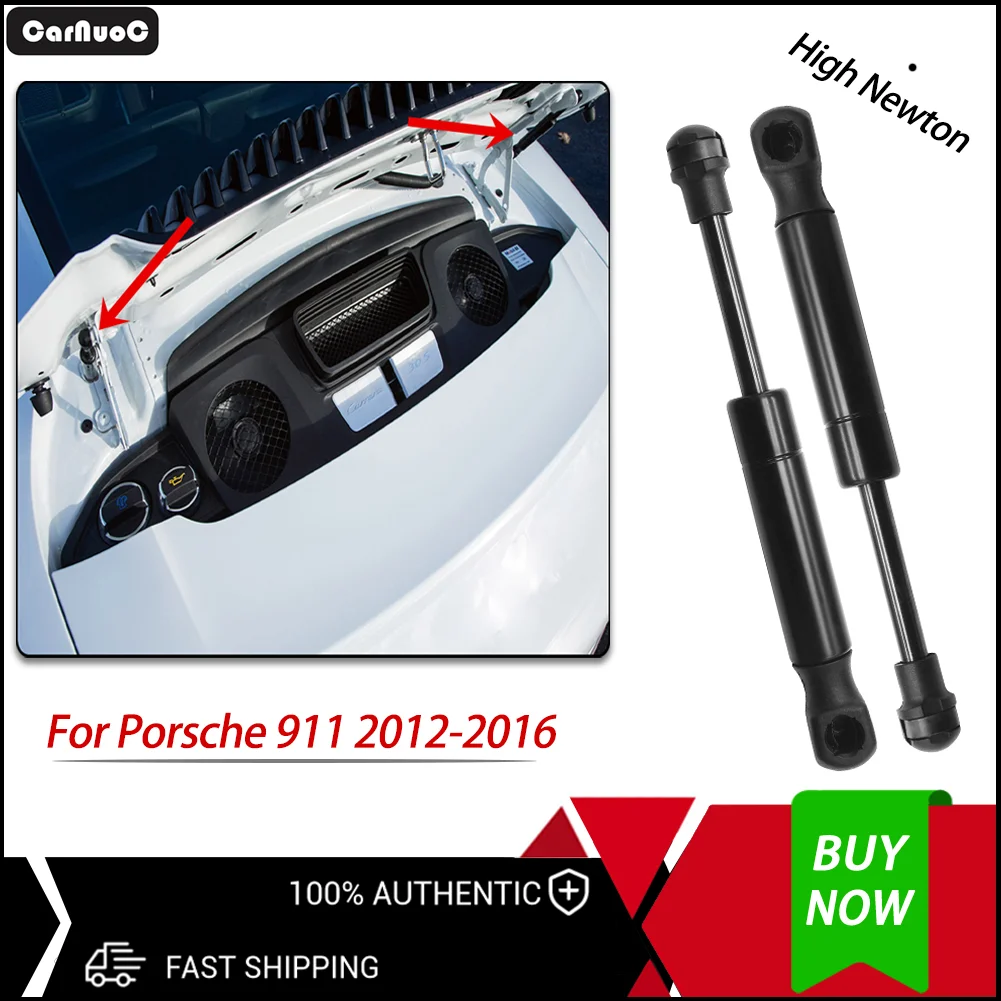 For Porsche 911 2012-2016 2Pcs Car tailgate Lift Support Gas Struts –Replacement Shock Absorber Rods