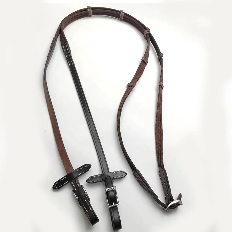 Leather reins Wear-resistant anti-skid belt Anti-skid joint Riding reins Pull rope Saddle accessories Equipment Equestria