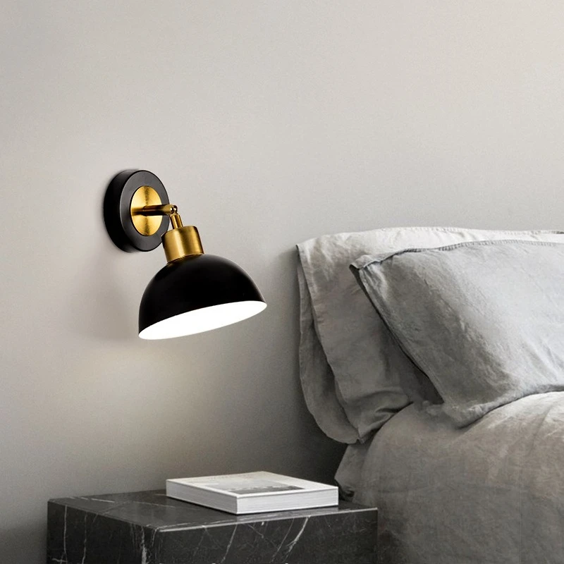 

Wall Lamp Bedroom Hotel Corridor Lighting Fixtures Reading Lamp Simple Modern Bedroom Creative Hotel Aisle Corridor Light
