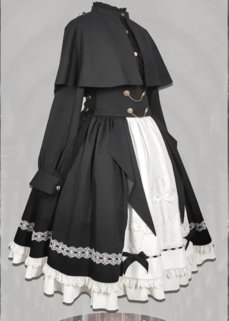 [Saint College Series-Discipline Inspection Department] Prince Lolita&skirt Suit Nun Gothic Dark