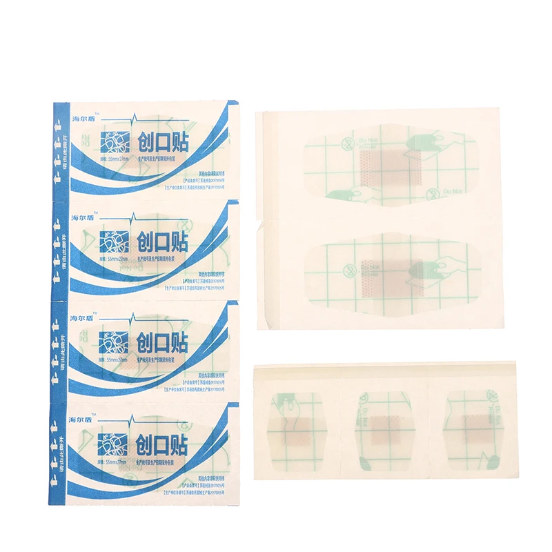 10Sheets/set Transparent Band Aid Waterproof Wound Dressing Plaster Skin Patch Adhesive Bandages For Children Adults Plaster