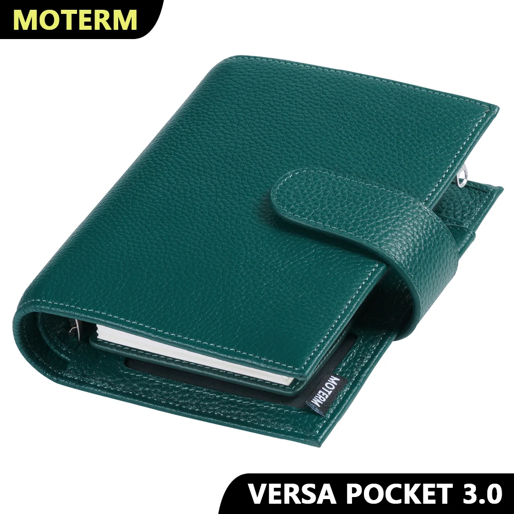 Органайзер-планировщик Moterm Pocket Versa 3,0 с кольцами 19 мм, многофункциональный блокнот для ежедневника