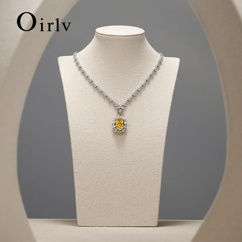 

Oirlv Necklace Display Stand Neck Form Necklace Mannequin Neck Portrait Display Stand Jewelry Store Window Display Prop