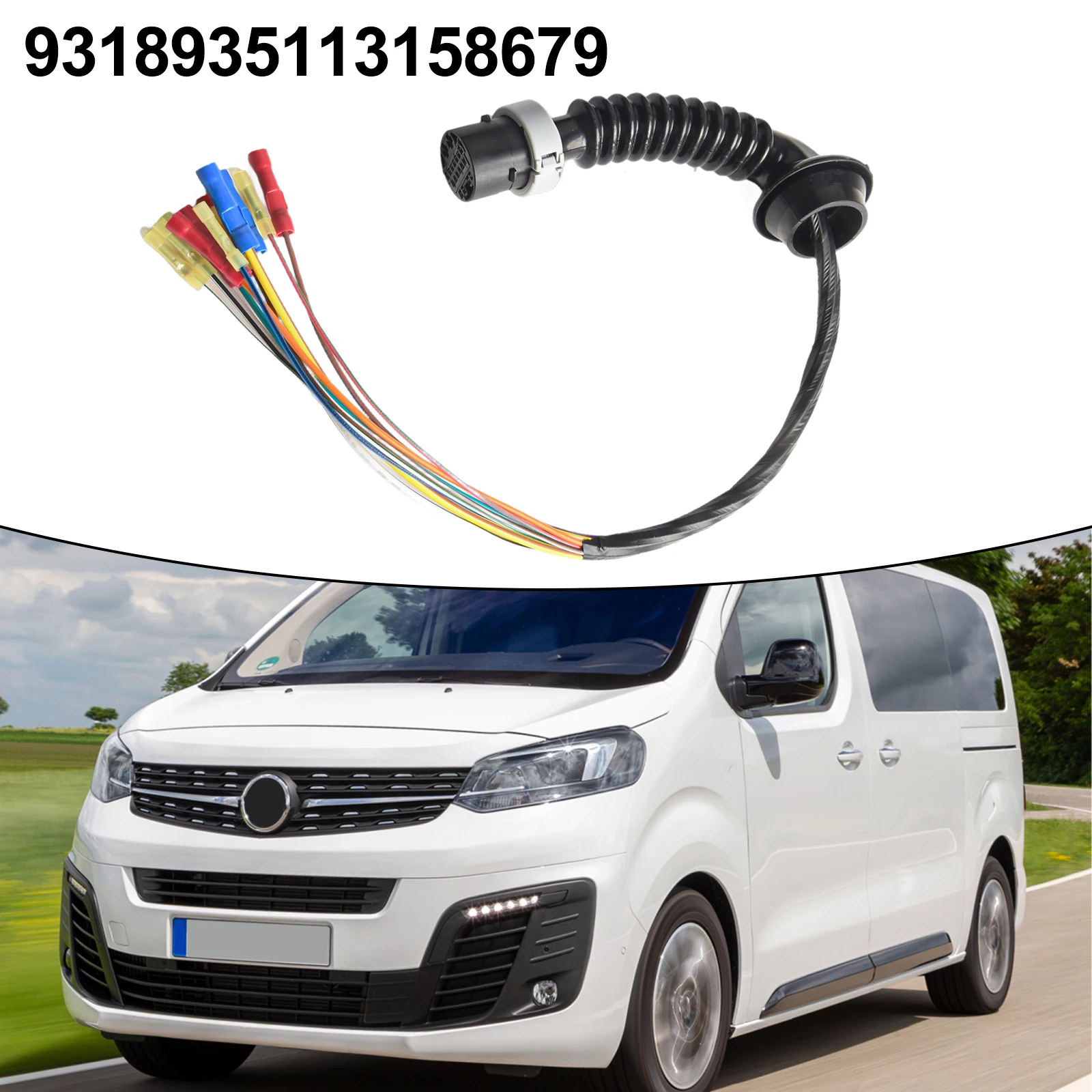 Car Rear Door Wiring Harness Repair For Opel For Vauxhall For Zafira B 2005-2014 93189351 13158679 Anti-corrosion, Wear-resistan