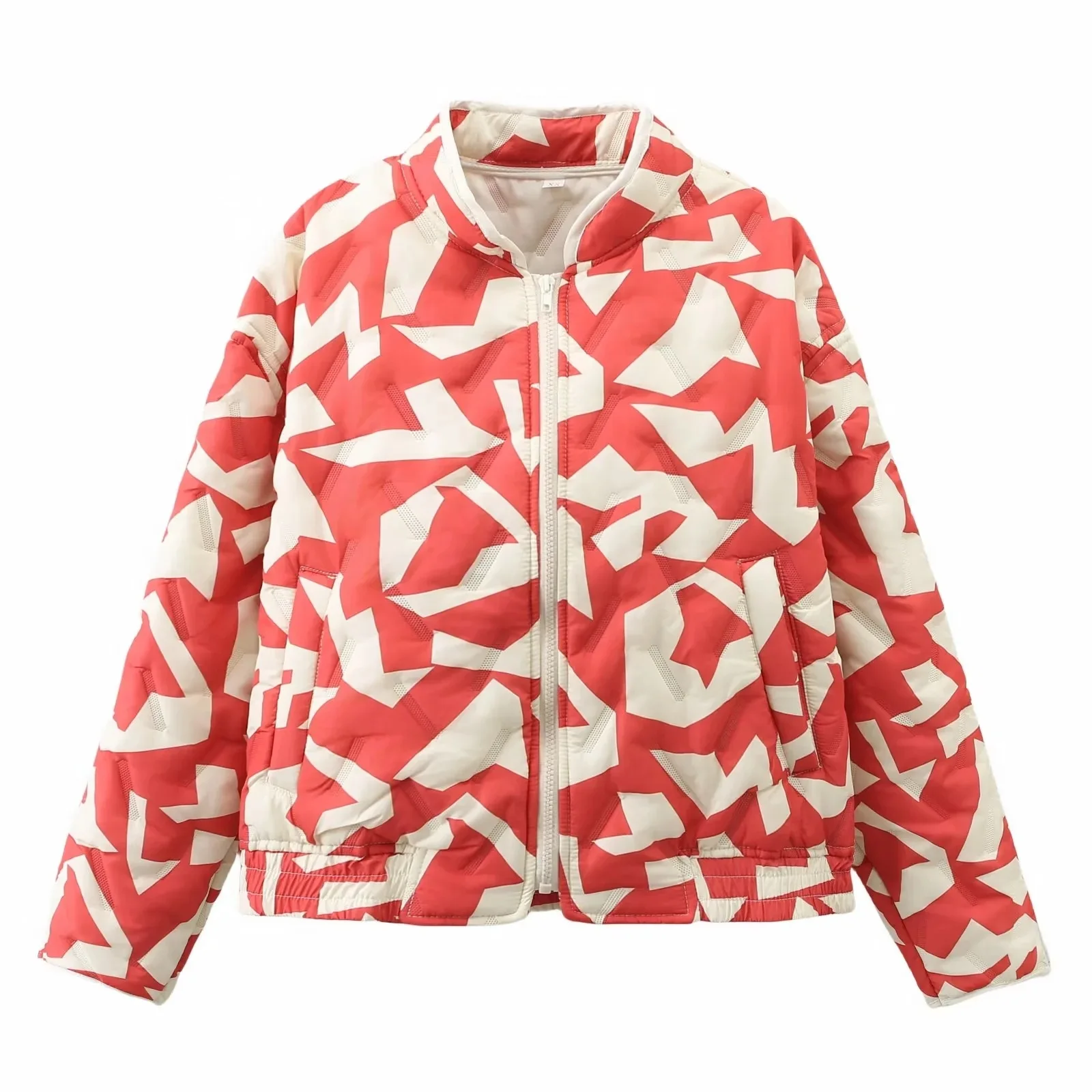Chaqueta de algodón para mujer, ropa de abrigo de algodón elegante, transpirable y ligera, diseño versátil para ir al trabajo, novedad de Otoño de 2025