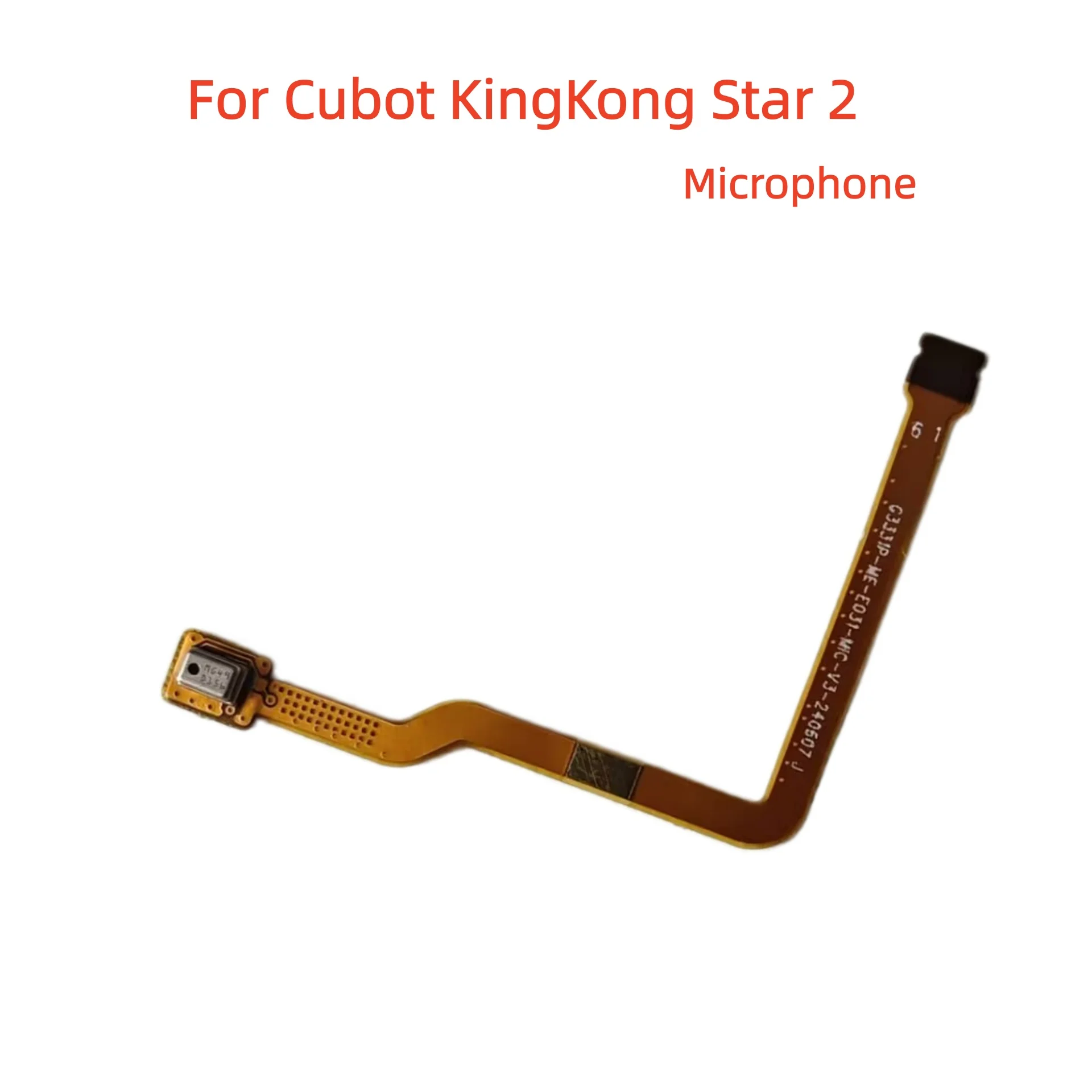 Cable Flexible con Módulo de Micrófono para CUBOT KINGKONG STAR 2 STAR2, Piezas Laterales FPC del Micrófono del Teléfono Celular