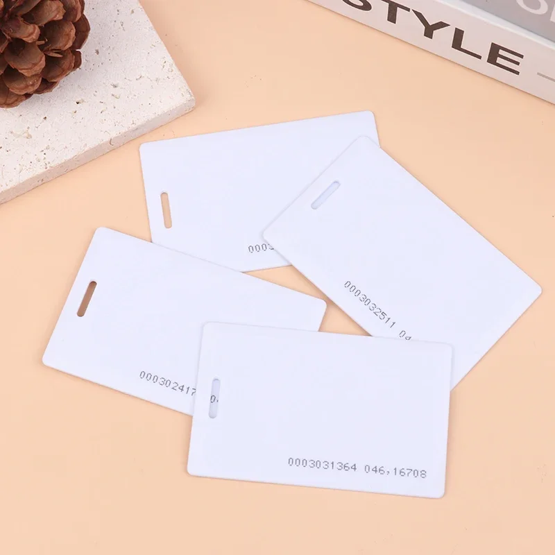 10 шт. ID с кодом перезаписываемые композитные ключевые карты TK 4100 чип частота RFID-карта копируемый сменный дубликатор белая карта