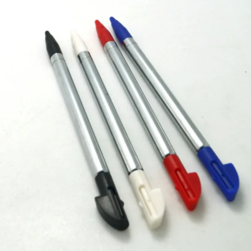 300pcs 4 Colors Metal Retractable Stylus Replacement for Nintendo 3DS XL LL Adjustable Touch Screen Pen