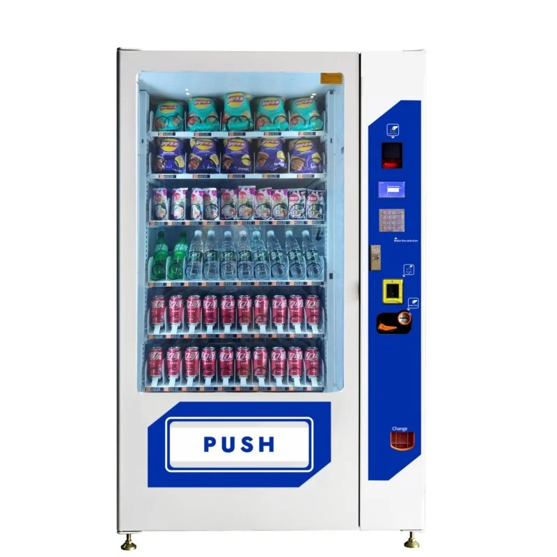 

High Quality Popular Snack Drink Combo Vending Machine Foods And Drinks Vending Machine For Sale